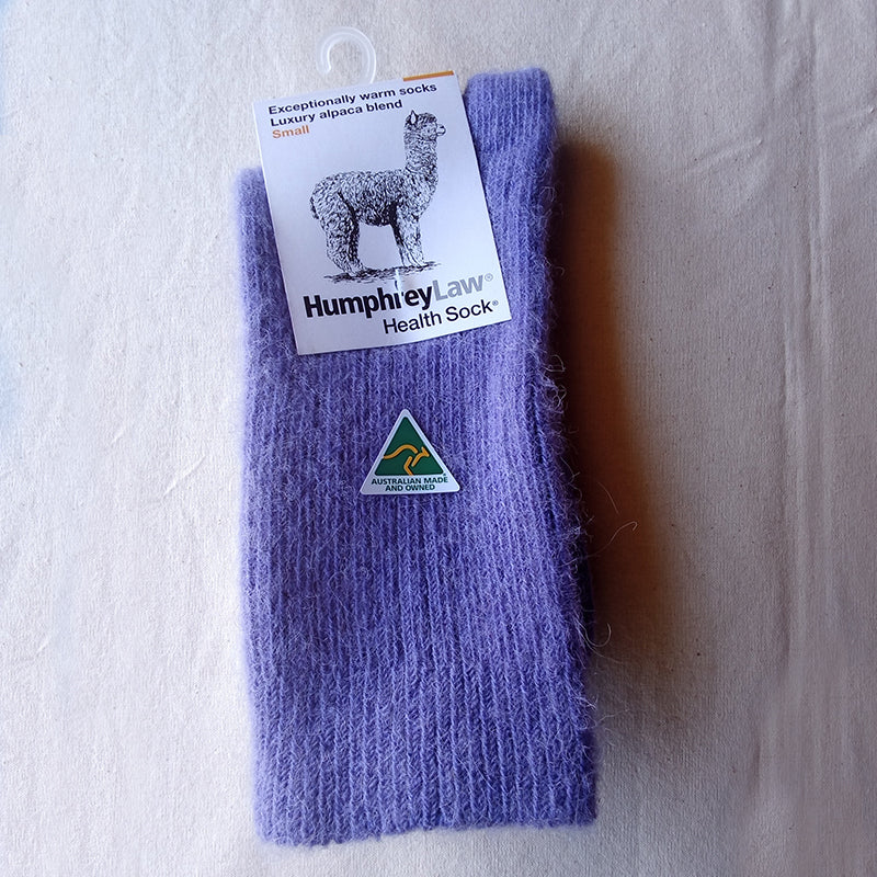 Socks - Style 01C  Alpaca, exceptionally warm, ribbed thicker health socks