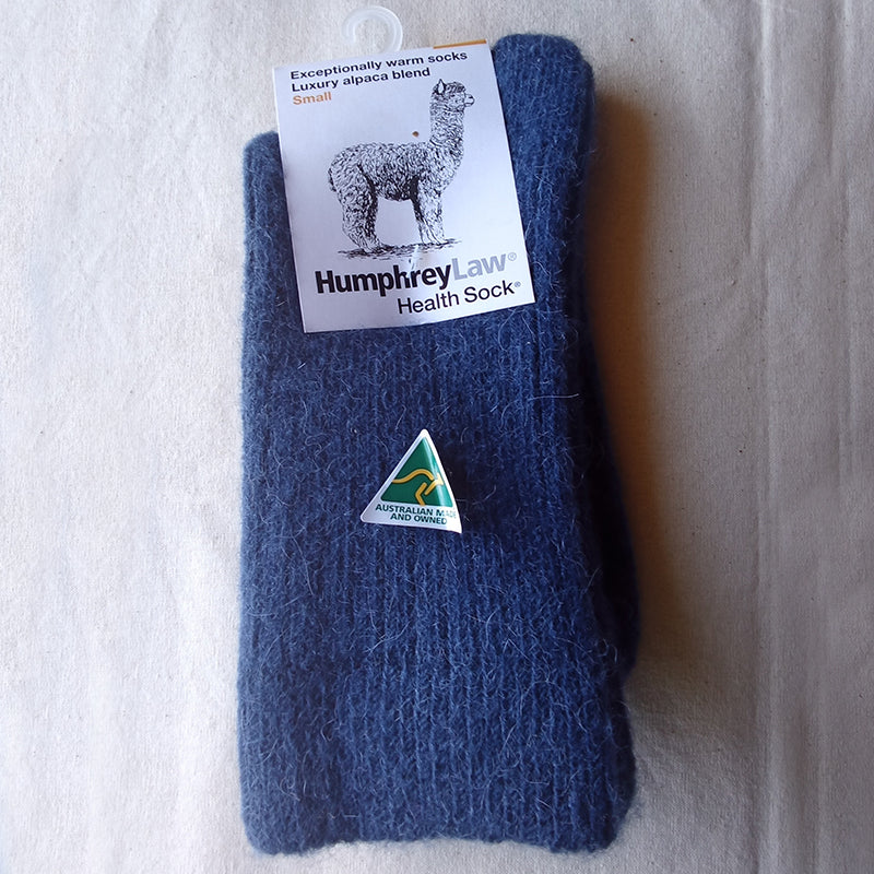 Socks - Style 01C  Alpaca, exceptionally warm, ribbed thicker health socks