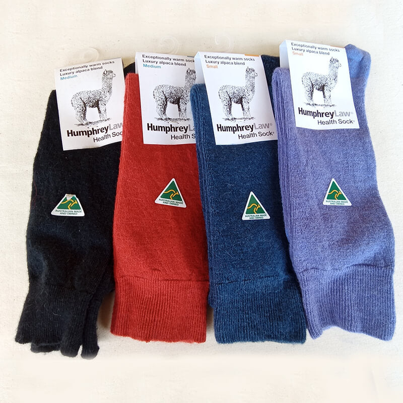 Socks - Style 05C Baby Alpaca plain, thin health socks