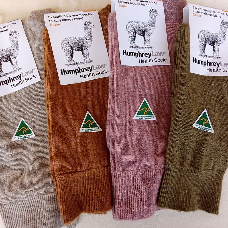 Socks - Style 05C Baby Alpaca plain, thin health socks