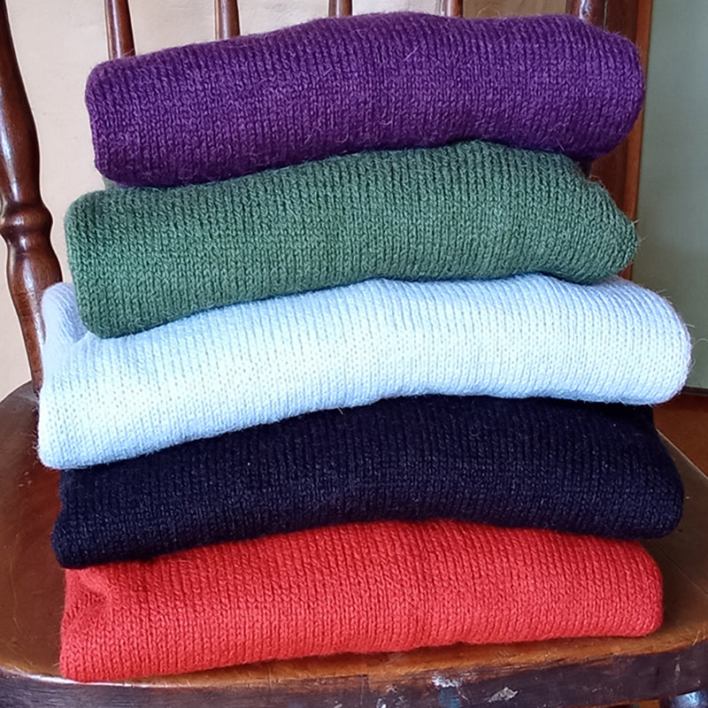 Womens Jumpers 50% alpaca and 50% merino