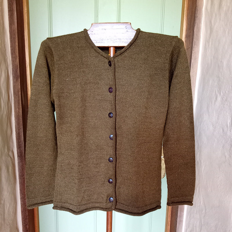 Womens Cardigan 100% alpaca