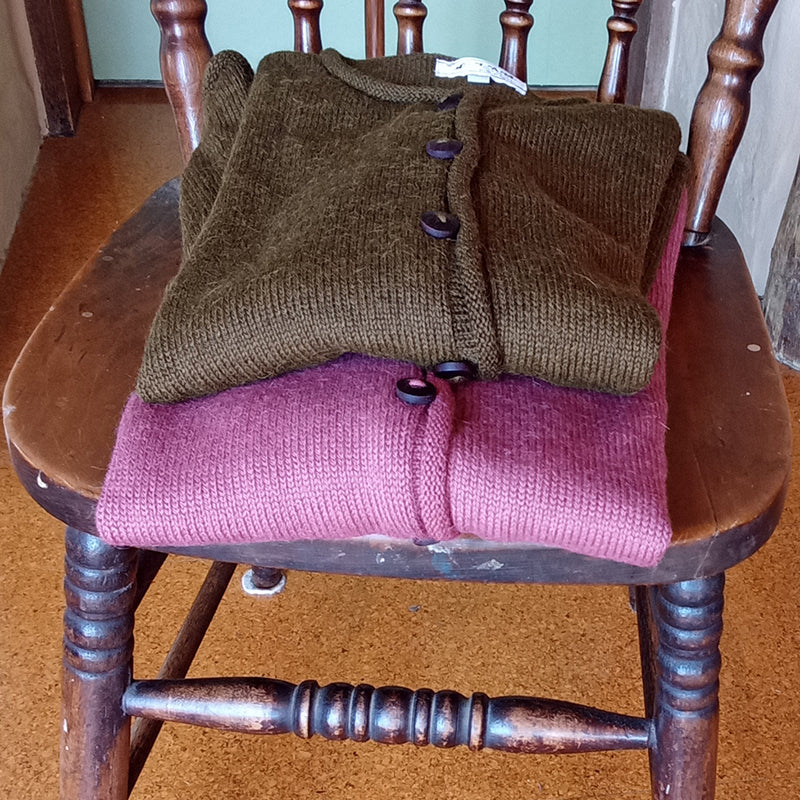 Womens Cardigan 100% alpaca