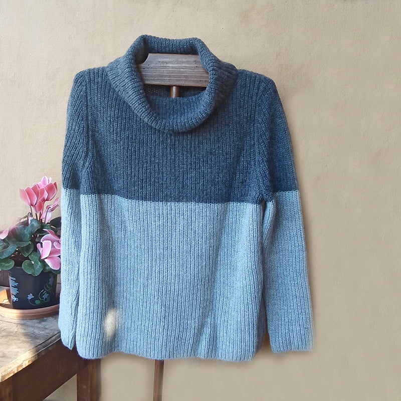 Womens - Polo Jumpers, 2 tone