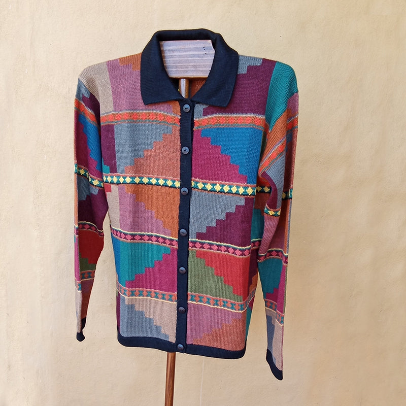 Womens Cardigan 100% alpaca